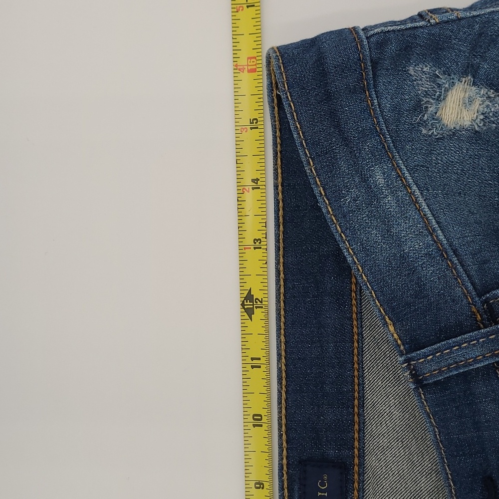 Rock & Republic Bumpershoot Bermuda Jean Shorts Women's Size 12 - Picture 9 of 12